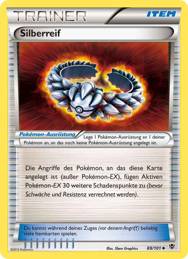 Silberreif 88 — Plasma Blast (German Pokémon TCG card)