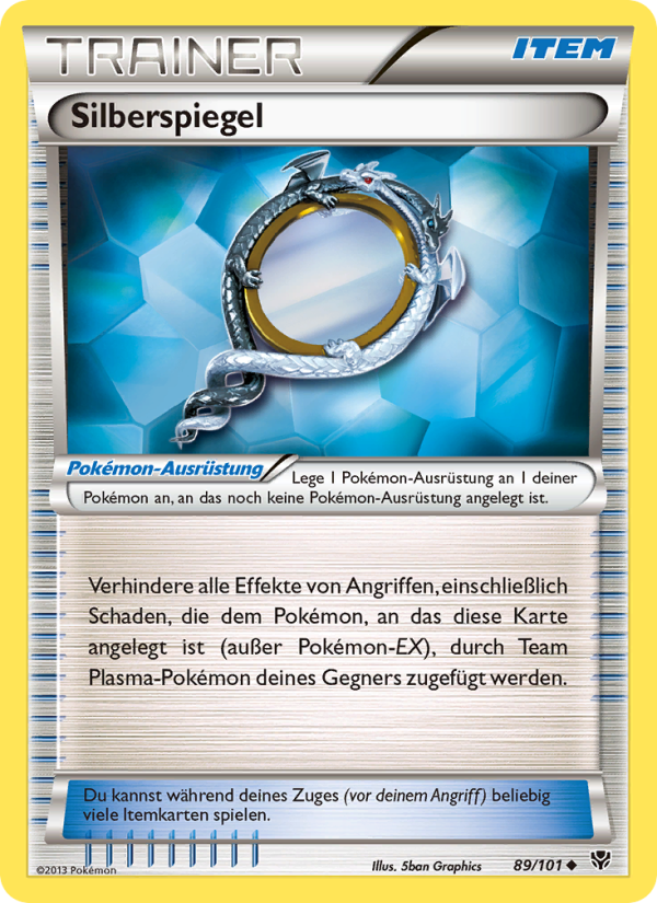 Silberspiegel 89 — Plasma Blast (German Pokémon TCG card)