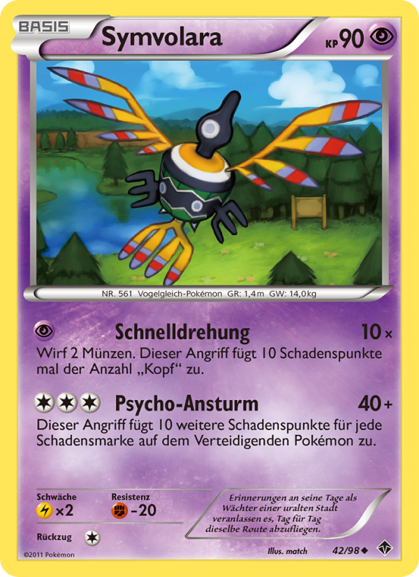 Symvolara 42 — Emerging Powers (German Pokémon TCG card)