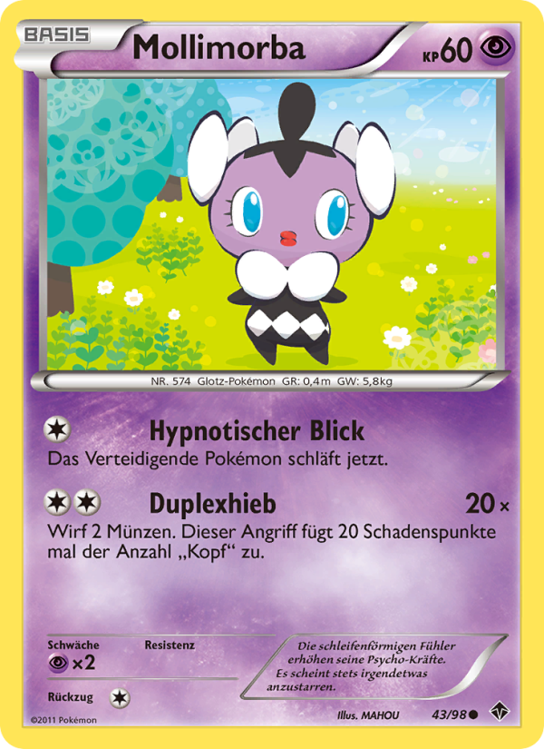 Mollimorba 43 — Emerging Powers (German Pokémon TCG card)