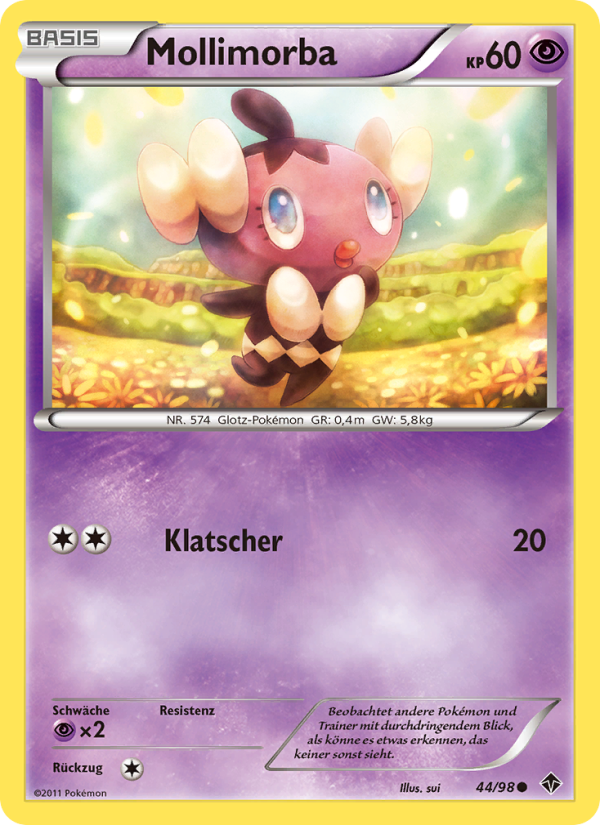 Mollimorba 44 — Emerging Powers (German Pokémon TCG card)