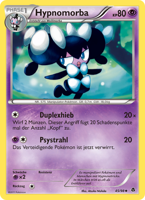 Hypnomorba 45 — Emerging Powers (German Pokémon TCG card)