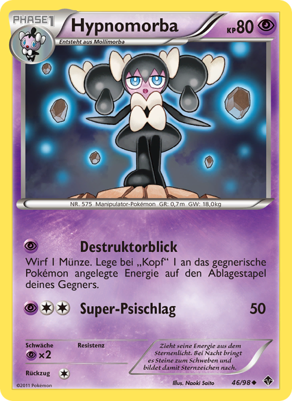 Hypnomorba 46 — Emerging Powers (German Pokémon TCG card)