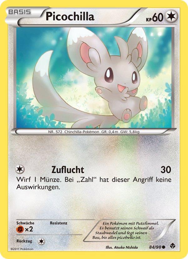 Picochilla 84 — Emerging Powers (German Pokémon TCG card)