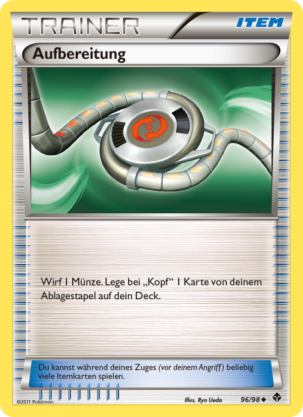 Aufbereitung 96 — Emerging Powers (German Pokémon TCG card)
