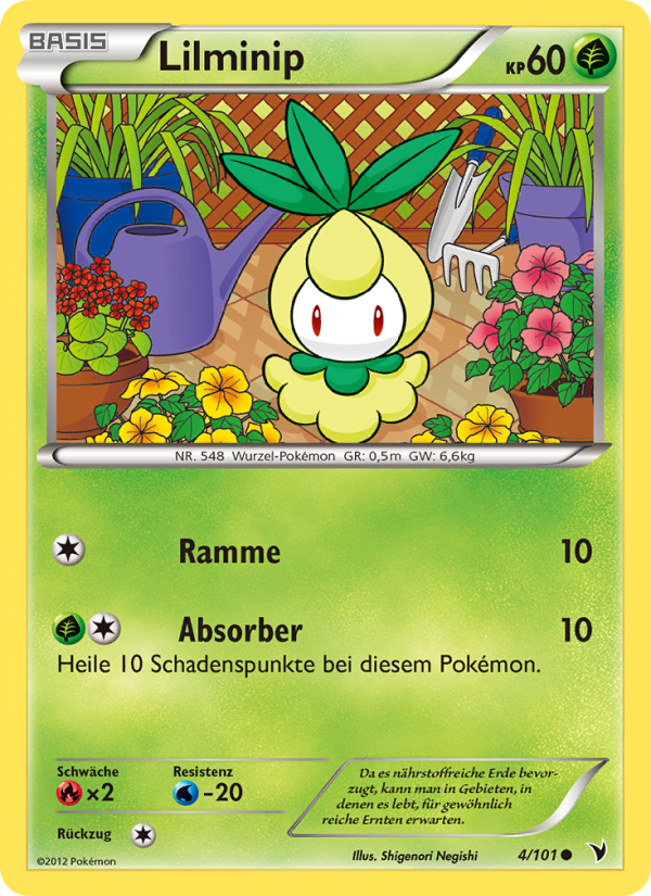 Lilminip 4 — Noble Victories (German Pokémon TCG card)