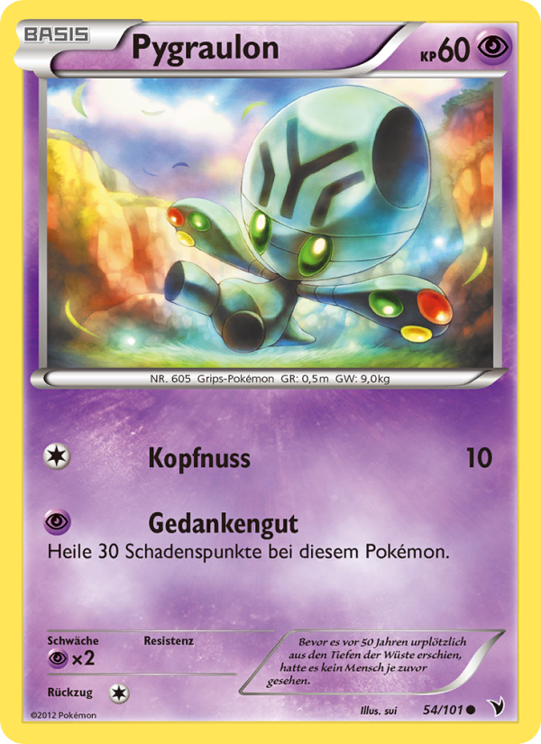 Pygraulon 54 — Noble Victories (German Pokémon TCG card)