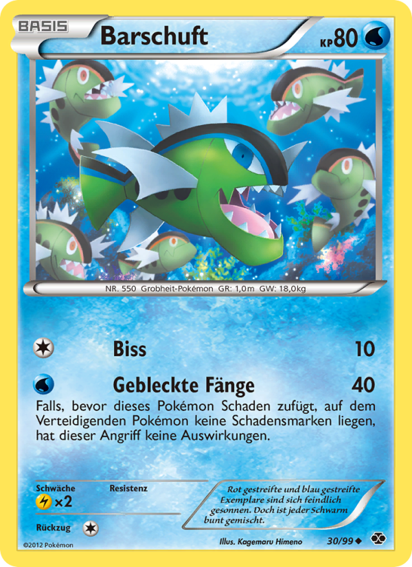 Barschuft 30 — Next Destinies (German Pokémon TCG card)