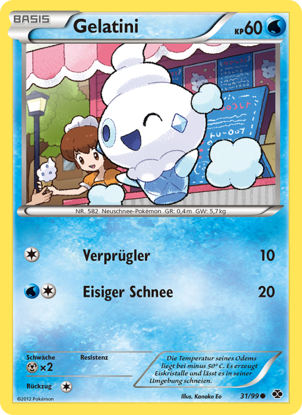 Gelatini 31 — Next Destinies (German Pokémon TCG card)