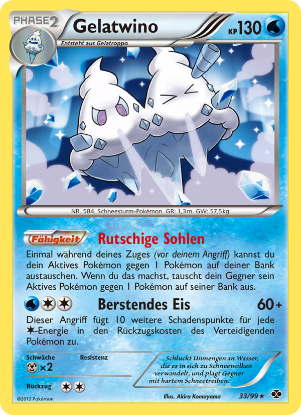 Gelatwino 33 — Next Destinies (German Pokémon TCG card)