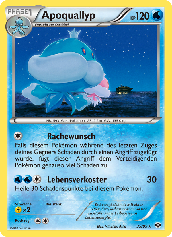 Apoquallyp 35 — Next Destinies (German Pokémon TCG card)