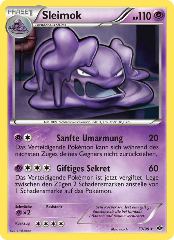Sleimok 53 — Next Destinies (German Pokémon TCG card)