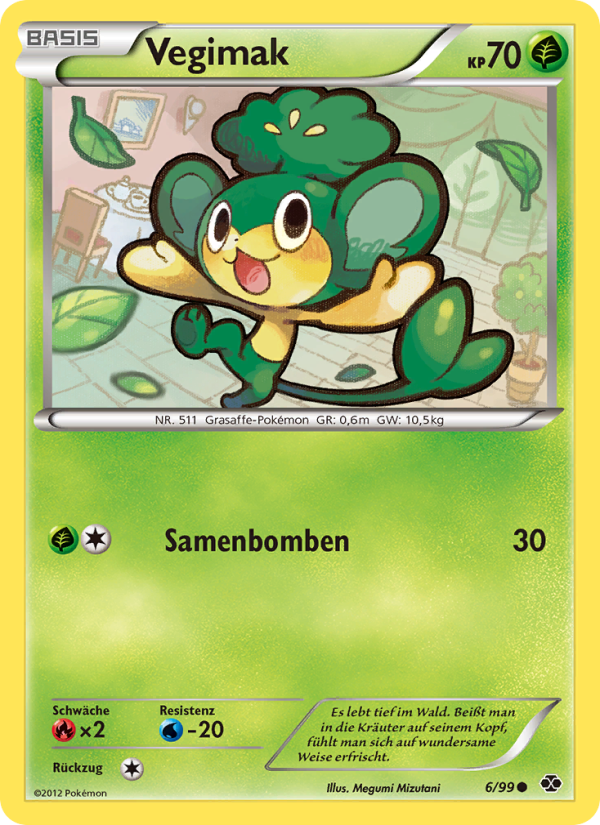 Vegimak 6 — Next Destinies (German Pokémon TCG card)