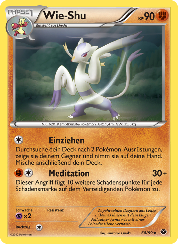 Wie-Shu 68 — Next Destinies (German Pokémon TCG card)