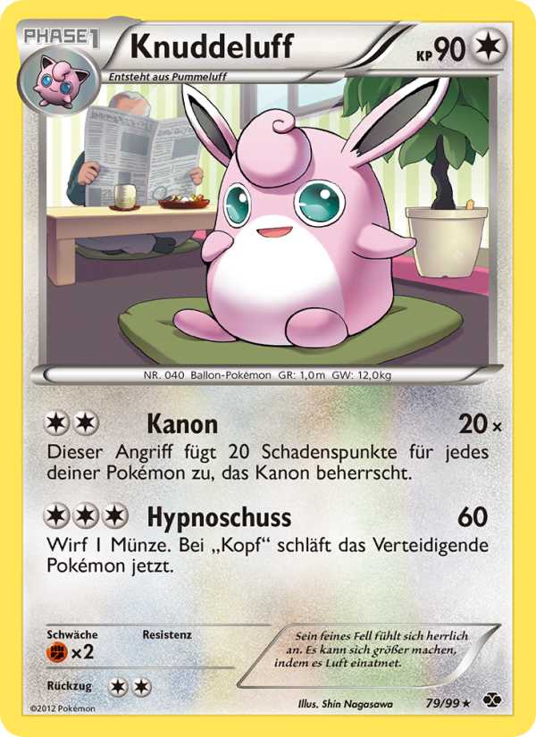 Knuddeluff 79 — Next Destinies (German Pokémon TCG card)