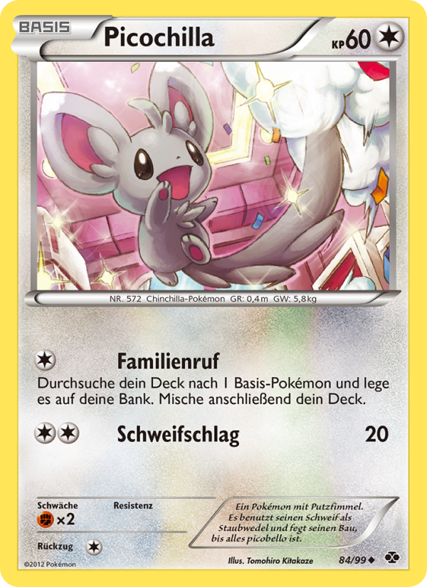 Picochilla 84 — Next Destinies (German Pokémon TCG card)