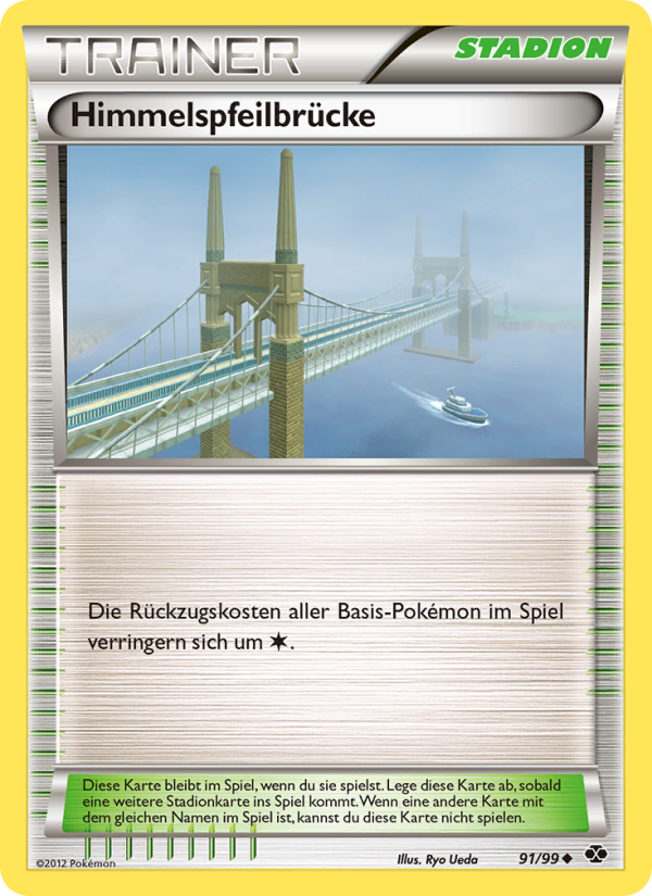Himmelspfeilbrücke 91 — Next Destinies (German Pokémon TCG card)