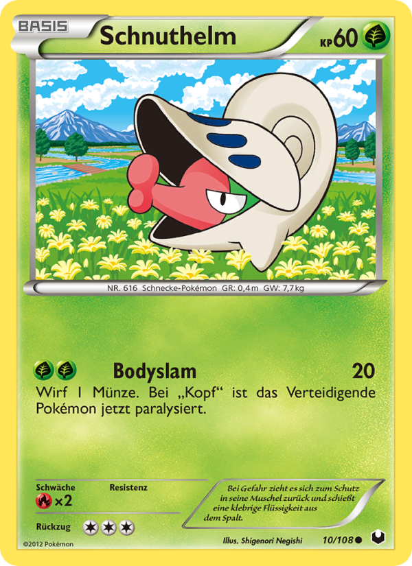 Schnuthelm 10 — Dark Explorers (German Pokémon TCG card)