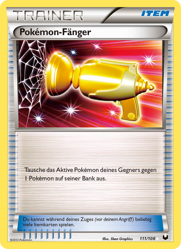 Pokémon-Fänger 111 — Dark Explorers (German Pokémon TCG card)