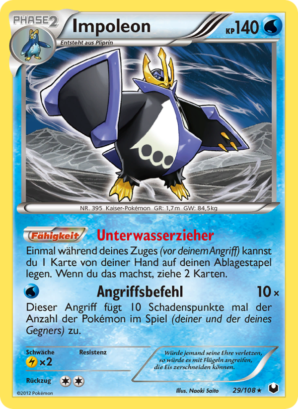 Impoleon 29 — Dark Explorers (German Pokémon TCG card)