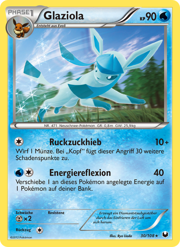 Glaziola 30 — Dark Explorers (German Pokémon TCG card)