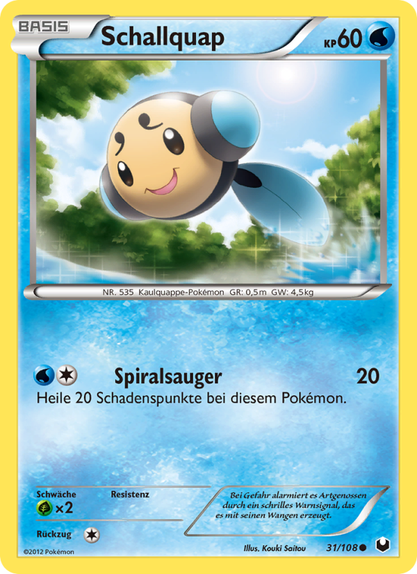 Schallquap 31 — Dark Explorers (German Pokémon TCG card)