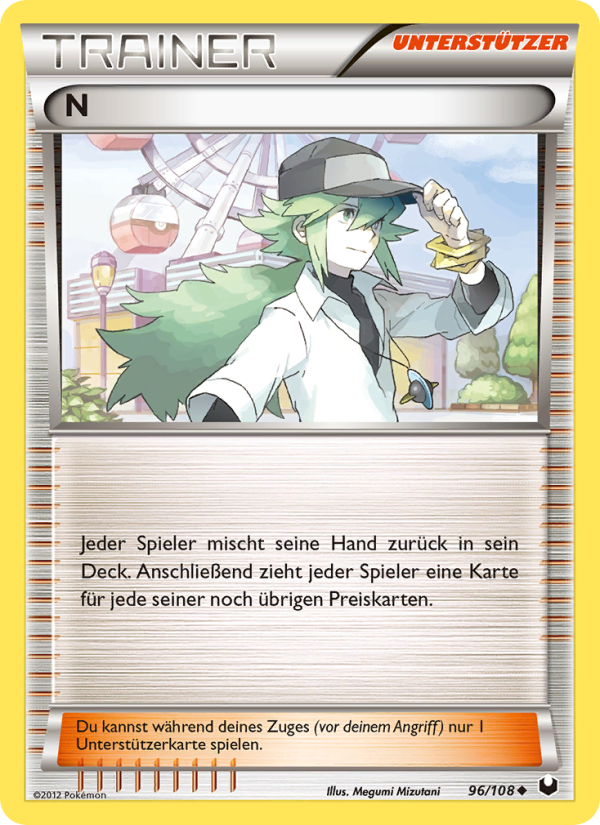 N 96 — Dark Explorers (German Pokémon TCG card)