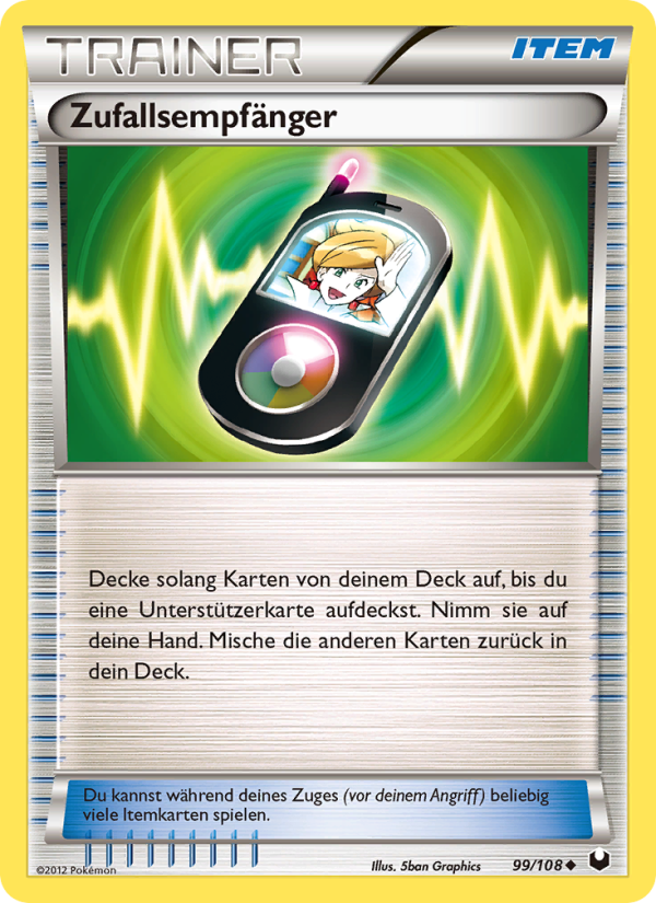 Zufallsempfänger 99 — Dark Explorers (German Pokémon TCG card)