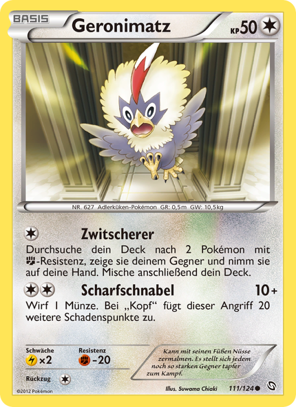 Geronimatz 111 — Dragons Exalted (German Pokémon TCG card)