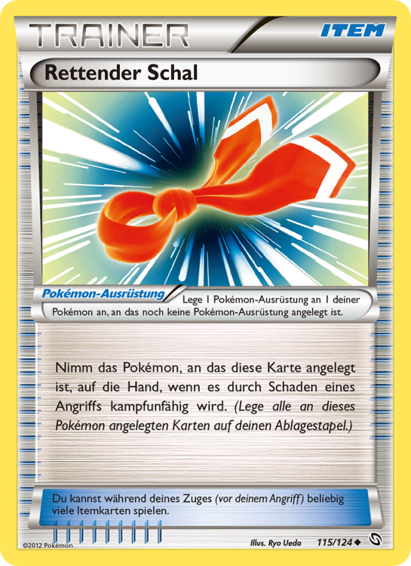 Rettender Schal 115 — Dragons Exalted (German Pokémon TCG card)