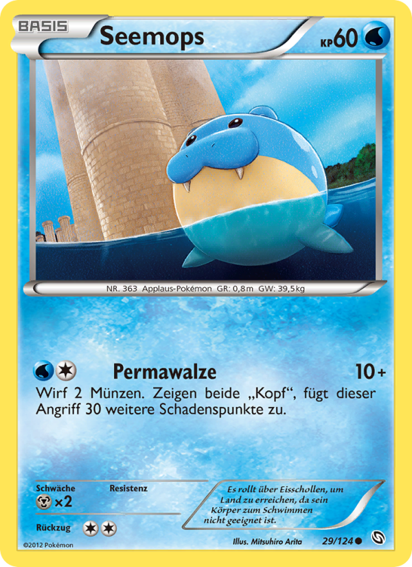 Seemops 29 — Dragons Exalted (German Pokémon TCG card)