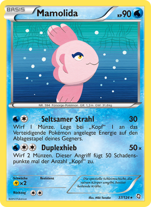 Mamolida 37 — Dragons Exalted (German Pokémon TCG card)