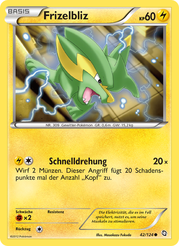Frizelbliz 42 — Dragons Exalted (German Pokémon TCG card)