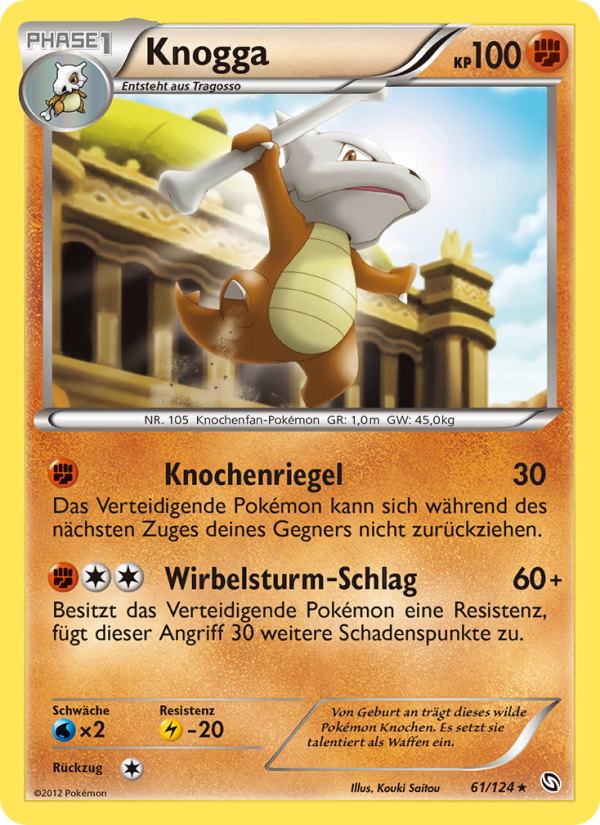 Knogga 61 — Dragons Exalted (German Pokémon TCG card)