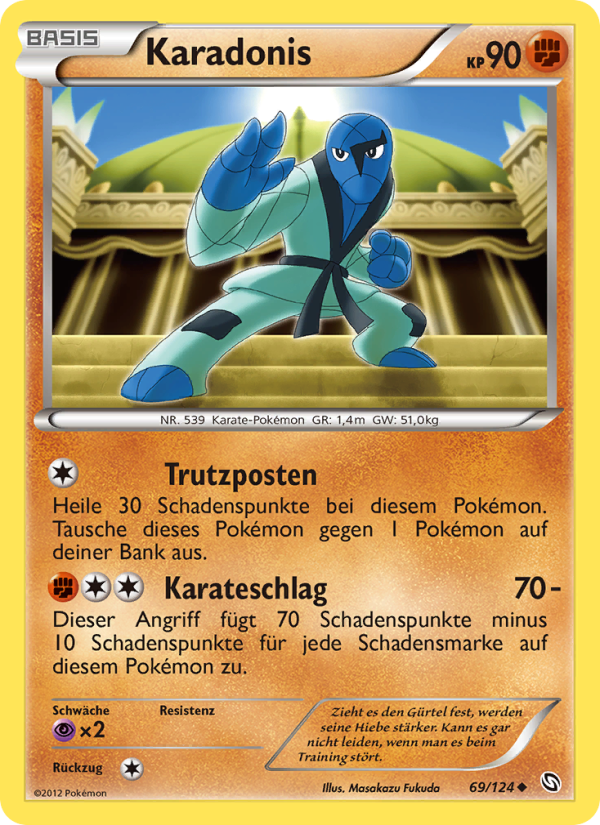 Karadonis 69 — Dragons Exalted (German Pokémon TCG card)