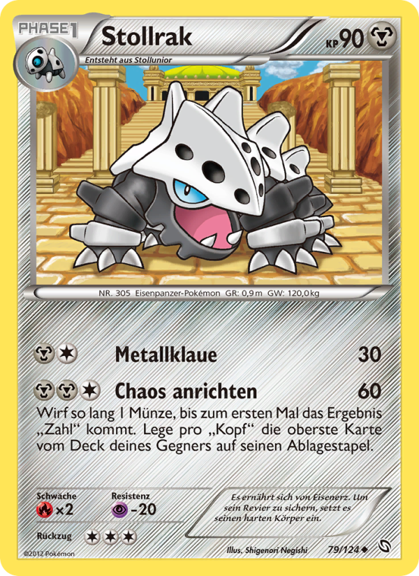 Stollrak 79 — Dragons Exalted (German Pokémon TCG card)
