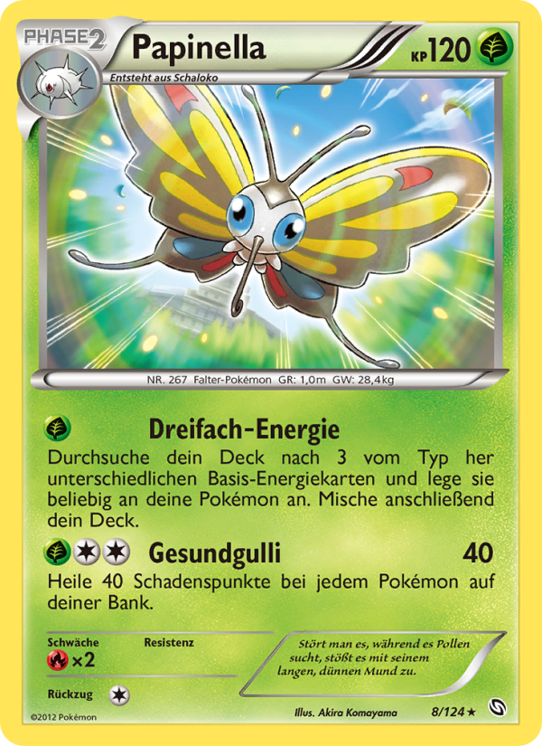 Papinella 8 — Dragons Exalted (German Pokémon TCG card)