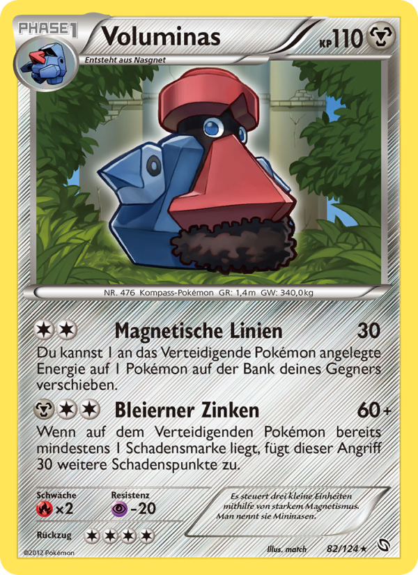 Voluminas 82 — Dragons Exalted (German Pokémon TCG card)