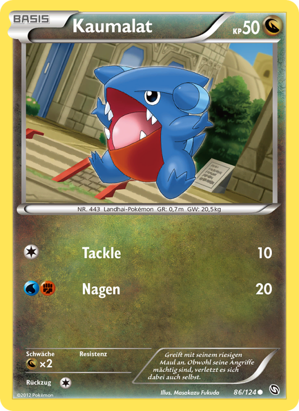 Kaumalat 86 — Dragons Exalted (German Pokémon TCG card)