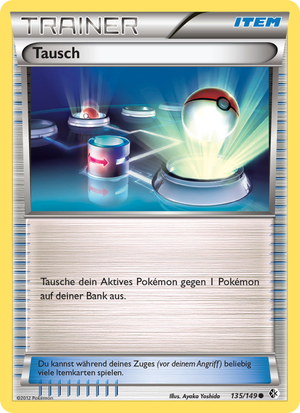 Tausch 135 — Boundaries Crossed (German Pokémon TCG card)