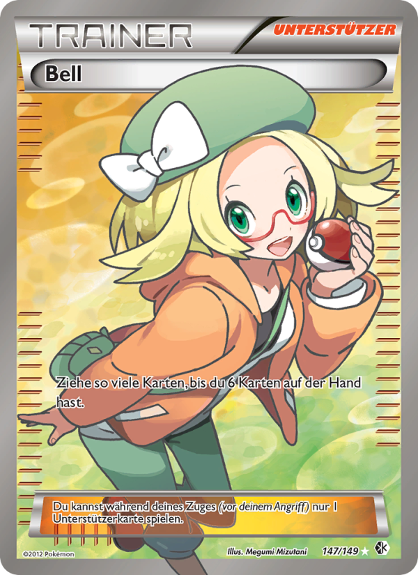 Bell 147 — Boundaries Crossed (German Pokémon TCG card)