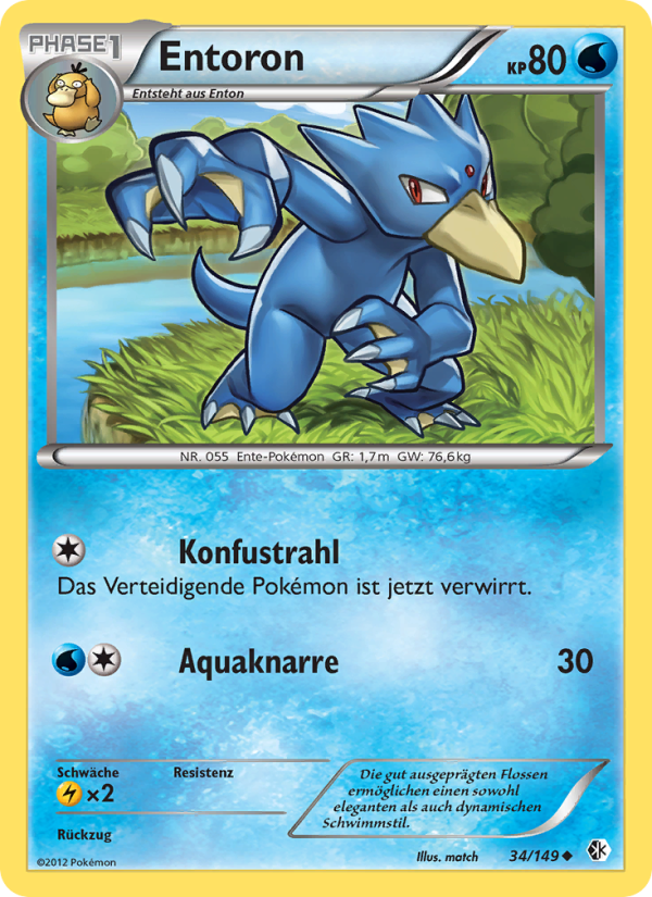 Entoron 34 — Boundaries Crossed (German Pokémon TCG card)