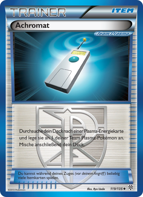 Achromat 119 — Plasma Storm (German Pokémon TCG card)