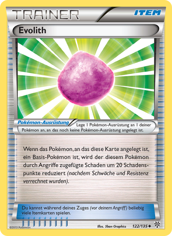 Evolith 122 — Plasma Storm (German Pokémon TCG card)