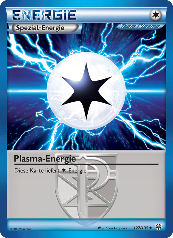 Plasma-Energie 127 — Plasma Storm (German Pokémon TCG card)