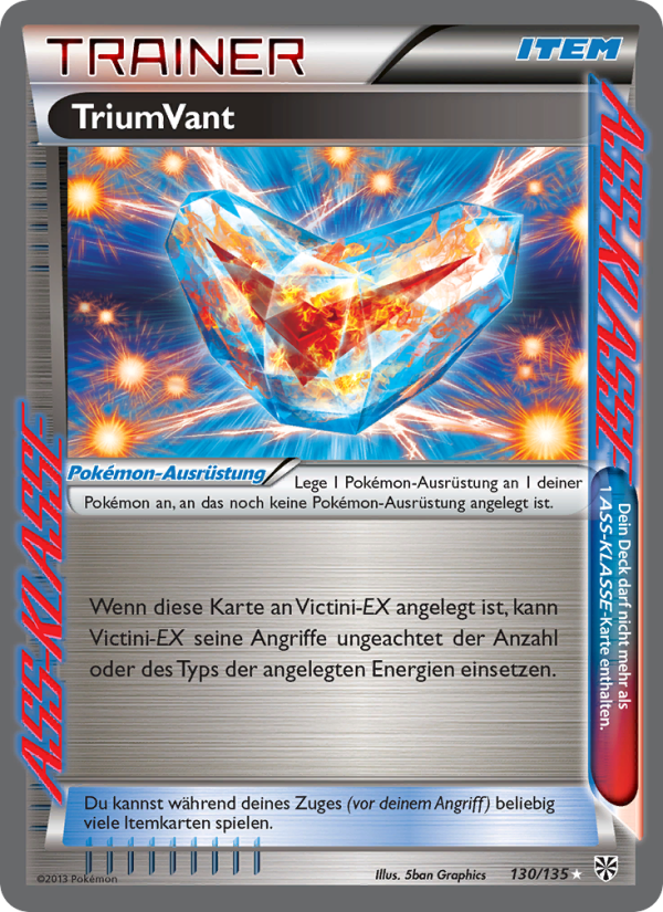 TriumVant 130 — Plasma Storm (German Pokémon TCG card)