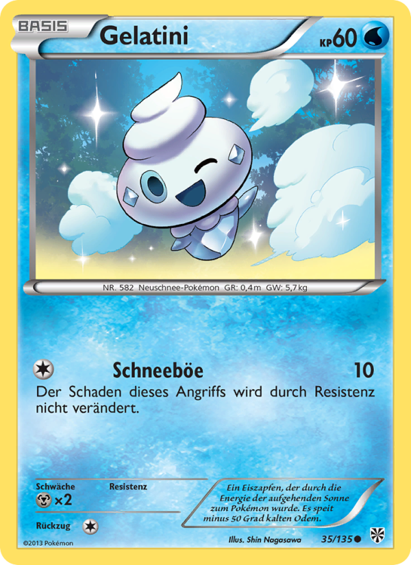Gelatini 35 — Plasma Storm (German Pokémon TCG card)