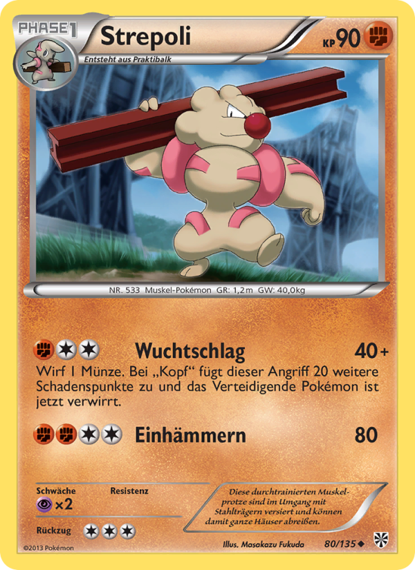 Strepoli 80 — Plasma Storm (German Pokémon TCG card)