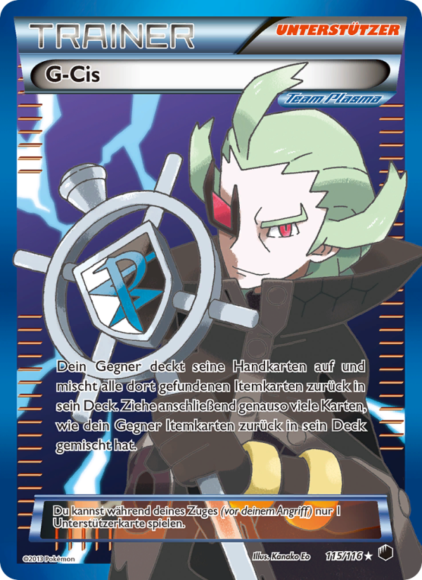 G-Cis 115 — Plasma Freeze (German Pokémon TCG card)