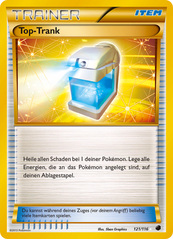 Top-Trank 121 — Plasma Freeze (German Pokémon TCG card)